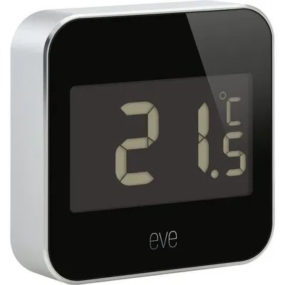 Obrázek produktu pro Eve 10EAF9901, Vnitřní/venkovní, Snímač tepoty a vlhkosti, Volně stojící, -18 - 55 °C, Bezdrátový, Bluetooth