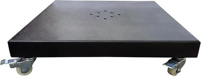 Imagen del producto de Base de granito, modelo Granito, 120 kg. Soporte para sombrillas tipo paraguas