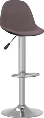 Produktbild von vidaXL Barhocker 2 Stk. Taupe Stoff