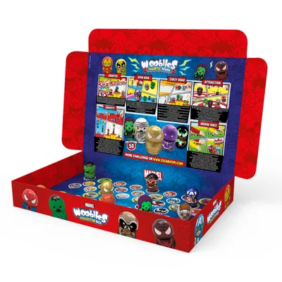 Produktbild von TM Toys 006 Wooblies Marvel Sammelbox
