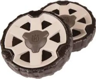Image de Jeu de roues Husqvarna LC151 LC356VP LB 256S ORIGINAL Roue avant de tondeuse à gazon