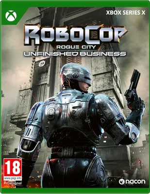 Zdjęcie produktu dla NACON RoboCop: Rogue City - Unfinished Business, Xbox Series X, od 17 lat