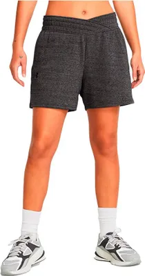 Produktbild von Under Armour Rival Terry 4in Kurze Hose Grau S Frau Grau S