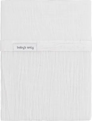 Produktbild von Baby's Only Tender Bettlaken – 100 x 135 cm – Baumwolle – Weiß | Baby's Only