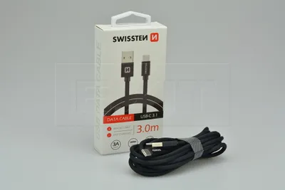 Obrázok produktu pre Swissten 71527900, 3 m, USB C, USB A, 0,48 Gbit/s