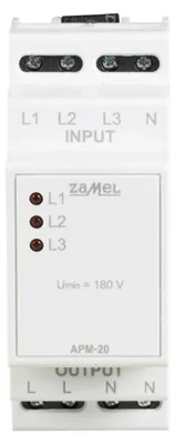 Image de Interrupteur de phase automatique 2P 16A, modèle APM-20, référence EXT10000227