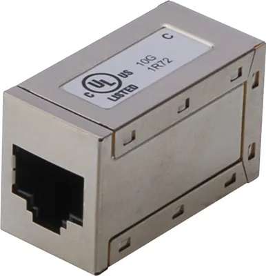 Produktbild von DIGITUS Modular Kupplung CAT 6A geschirmt - 10 Stk.
