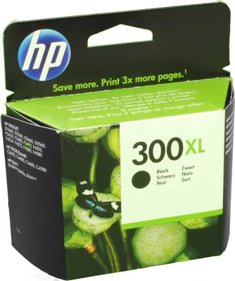 Produktbild von HP 300XL Schwarz Original Druckerpatrone mit hoher Reichweite, Hohe (XL-) Ausbeute, Schwarz, Tinte auf Pigmentbasis, 12 ml, 1 Stück(e), 600 Seiten