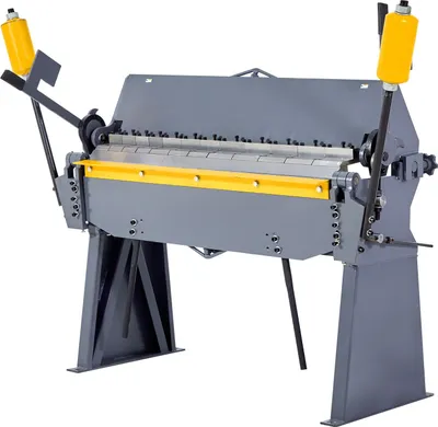 Zdjęcie produktu dla Giętarka VEVOR, prasa krawędziowa 1220 mm, grubość gięcia stali miękkiej 2,5 mm, regulacja w zakresie 0–135 stopni, giętarka do blachy, giętarka obrotowa z 8 palcami, giętarka do blachy do precyzyjnego gięcia
