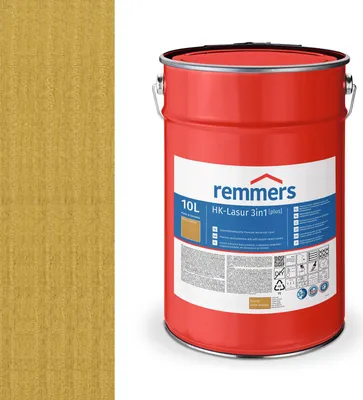 Produktbild von Remmers HK-Lasur 3in1 (plus) 20 L Eimer Eiche Rustikal RC-360