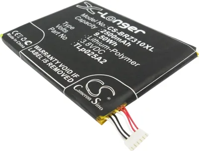 Produktbild von TECHTEK Akku Kompatibel mit [Blackberry] STJ100-1, Z3 Ersetzt FIH435573, für TLp025A2