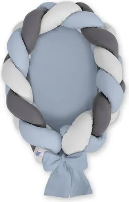 Produktbild von Babynest aus Korbgeflecht – Babynest – 2-in-1 umwandelbar in Nestchen, extra bespielter Schlafplatz