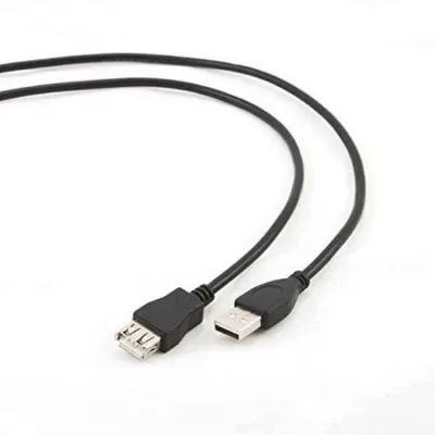 Produktbild von Verlängerungskabel mit USB GEMBIRD Schwarz