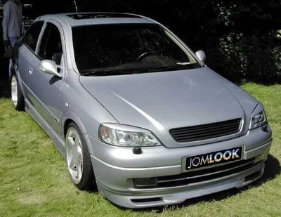 Produktbild von JOM Kühlergrill Opel Astra G Sportgrill Frontgrill Grill schwarz ohne Emblem