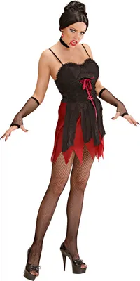 Produktbild von VIKTORIANISCHE VAMPIRIN (Kleid, Halsband) Gr. L
