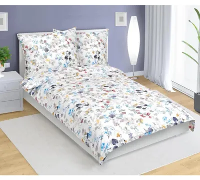 Immagine prodotto di Biancheria da letto in cotone - 140x220 cm. 70x90 - blu