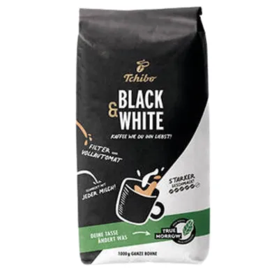 Zdjęcie produktu dla Kawa ziarnista Tchibo Black & White 1kg