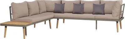Obrázek produktu pro vidaXL 4dílná zahradní lounge souprava s polštáři z masivního dřeva Acacia Brown