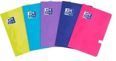 Immagine prodotto di Taccuino Oxford Touch A5, 60 fogli, blanco, confezione da 5 colori