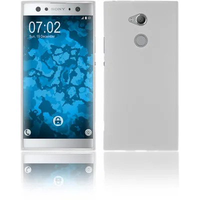 Produktbild von PhoneNatic Case kompatibel mit Sony Xperia XA2 Ultra - clear Silikon Hülle matt Cover