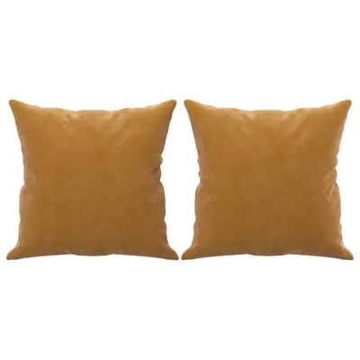 Immagine prodotto di vidaXL Cuscino decorativo 2 pz. Velluto marrone 40x40 cm