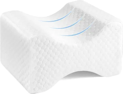 Produktbild von Beinkissen, bequemes Kniekissen aus Memory-Schaum, druckentlastendes, festes Stützbeinkissen für Seitenschläfer