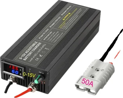 Produktbild von Lithium-Batterieladegerät, einstellbarer Strom, vielseitige Kompatibilität, DL60A-A
