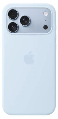 Productafbeelding van Apple Siliconenhoesje met MagSafe voor de Apple iPhone 18 Pro Max - Crisp Blue