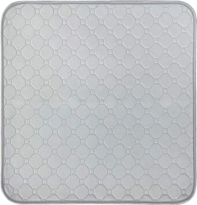 Obrázek produktu pro Absorpční podložka proti inkontinenci, pratelná, 51 x 56 cm, šedá, protiskluzová