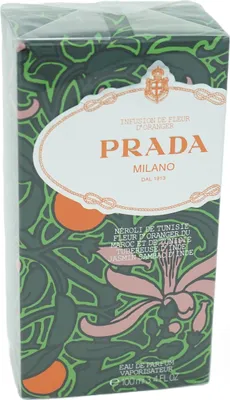 Produktbild von PRADA Eau de Parfum Infusion De Fleur D'Oranger, Damen, 100 ml, blumig, zart, lichtvoll, langanhaltend, Neu, OVP mit Folie