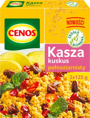 Produktbild von Cenos Vollkorn Couscous 250 G (2 X 125 G)