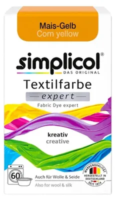Obrázek produktu pro Simplicol 1701, Žlutá, 1 kusů, 150 g, Textil, Krabice, Německo