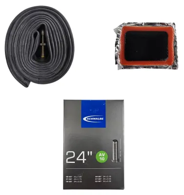 Produktbild von 1 x Schwalbe Fahrradschlauch AV10 24" inkl. Schlauchflicken