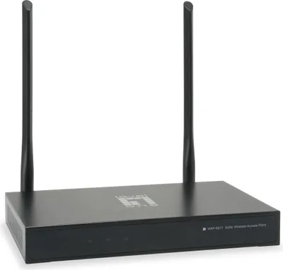 Image de LevelOne WAP-6017 Point d'accès WLAN 300 Mbit/s noir