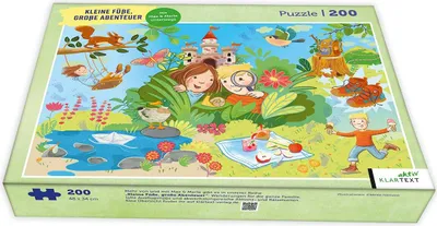 Produktbild von Puzzle Kleine Füße, große Abenteuer