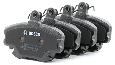 Produktbild von BOSCH Bremsbeläge Satz Vorne für RENAULT TWINGO II (CN0) 0 986 467 720