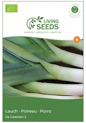 Produktbild von Lauch De Carentan 2 4.85g Saatgut von Living Seeds