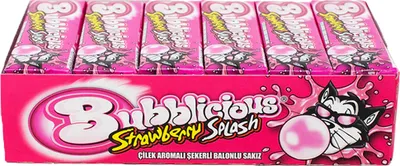 Obrázok produktu pre Bubblicious - Jahodová splash - 18x 5er