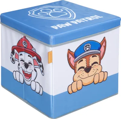 Obrázek produktu pro roba 272910PW3, Dětský/rodinný otoman, Modrá, Bílá, Čtverec, Nylon, Polyester, Obrázek, Vnitřní