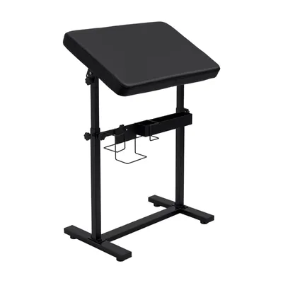 Image de Support d'accoudoir pour tatouage, support d'accoudoir, support d'accoudoir réglable en hauteur, noir