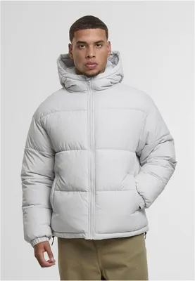Obrázok produktu pre Bunda Urban Classics Basic s kapucňou, farba lightasphalt – XL