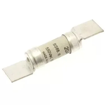 Immagine prodotto di Inserto fusibile Eaton, bassa tensione, 25 A, CA 550 V, 80 kA, BS88/F2, 14 x 68 mm, gL/gG, BS ESD25