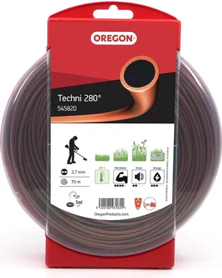 Immagine prodotto di Filo per decespugliatore Oregon Techni 280° 2,7 mm 70 m  ( 545820 )