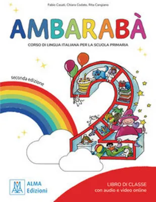 Obrázok produktu pre Ambarabà 2 - seconda edizione.  Kursbuch mit Audios und Videos online