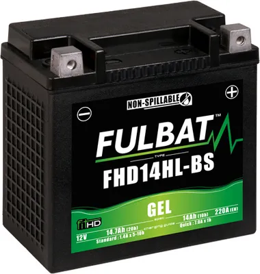 Zdjęcie produktu dla Akumulator FULBAT FUL GEL - FHD14HL-BS (H.D.) / YHD14HL-BS (Żelowy, bezobsługowy)
