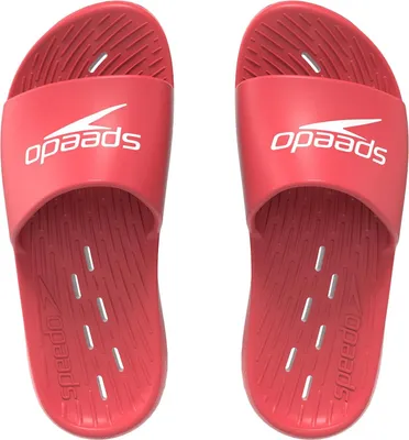 Produktbild von Badeschuhe SPEEDO SLIDES AM RED/WHITE 42