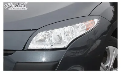 Immagine prodotto di RDX Racedesign Mascherine per fari Mascherina per fari RDSB128 Anteriore per RENAULT MEGANE III Grandtour (KZ0/1)
