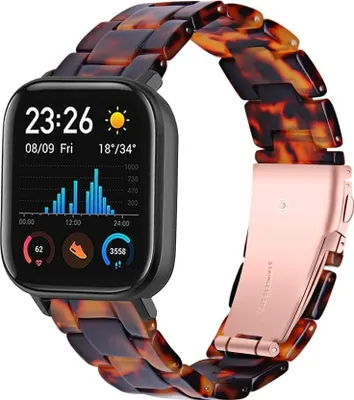 Produktbild von Strap-it Xiaomi Amazfit GTS Resinarmband (Lava)