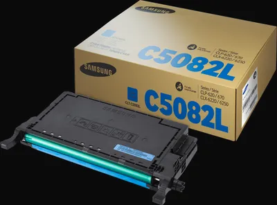Produktbild von Samsung CLT-C5082L Cyan Tonerkartusche mit hoher Reichweite
