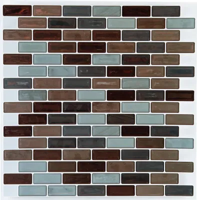 Produktbild von Rechteckiger fliesenaufkleber d25x25cm aus pvc  - Atmosphera créateur d'intérieur
